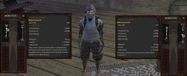 Craft Steady and Thief Arms at Kenshi Nexus .